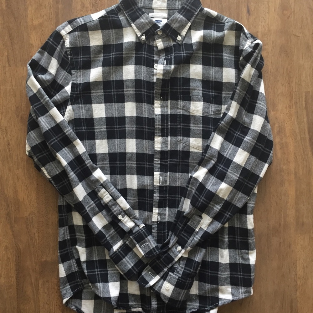 Old Navy Plaid Flannel Shirt
